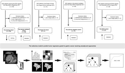 CT-Based Radiomics Showing Generalization to Predict Tumor Regression Grade for Advanced Gastric Cancer Treated With Neoadjuvant Chemotherapy